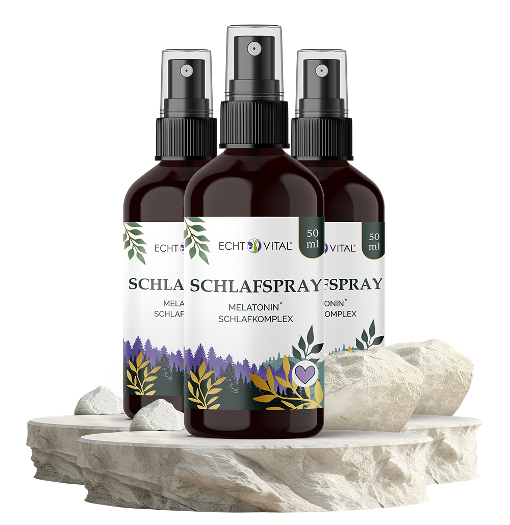 Melatonin Schlafspray - ECHT VITAL Premium Qualität